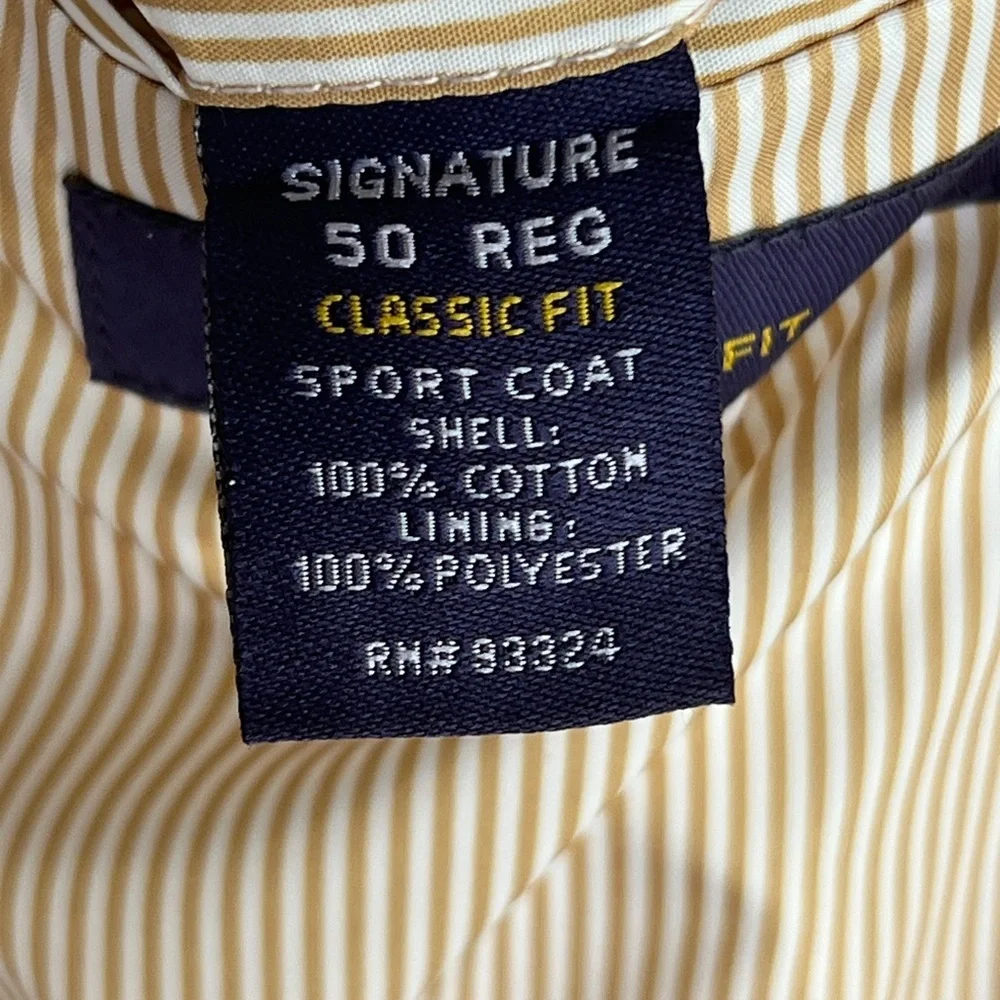 Stafford Tan Sport Coat Classic Fit Versatile Design☑️ - Picture 9 of 12